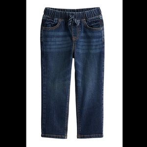 Toddler Boy Jumping Beans Pull-On Jeans - Dark Wash